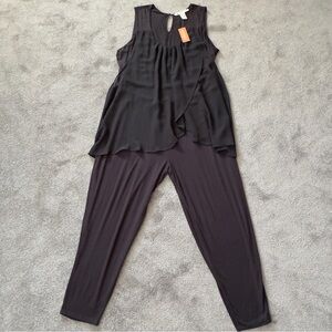 American Rag Cie Women’s Black Jumpsuit Size 3X